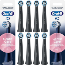 2x Końcówka Oral-B iO GENTLE CARE/SANFTE BLACK 4-PAK