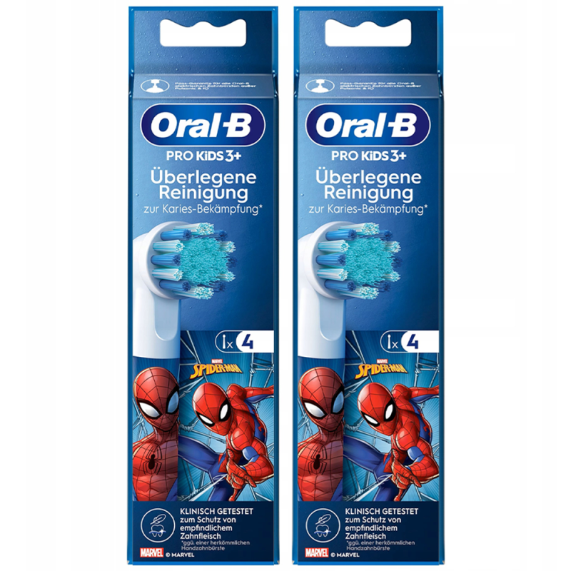 2x Końcówka Oral-B EB10s Spiderman 4-PAK
