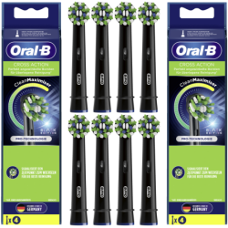 2x Końcówka Oral-B Cross Action EB50BK CZARNA 4-PAK