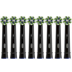 2x Końcówka Oral-B Cross Action EB50BK CZARNA 4-PAK