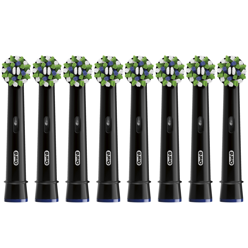 2x Końcówka Oral-B Cross Action EB50BK CZARNA 4-PAK