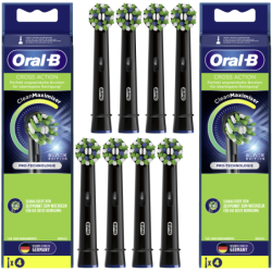 2x Końcówka Oral-B Cross Action EB50BK CZARNA 4-PAK