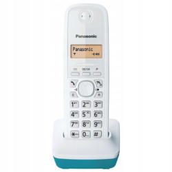 Telefon bezprzewodowy PANASONIC INALAMB.KX-TG1611 AZUL