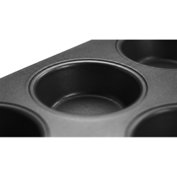 Forma do pieczenia babeczek 12 sztuk czarna