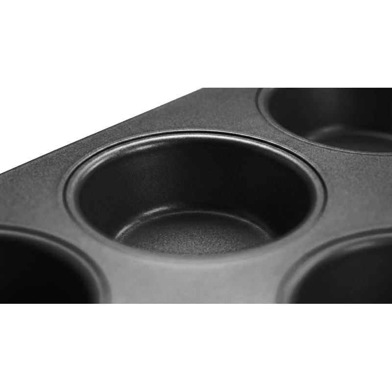 Forma do pieczenia babeczek 12 sztuk czarna