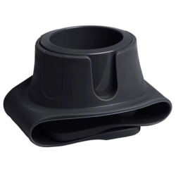 Podstawka na kieliszek/kubek czarna NELIPS