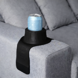 Podstawka na kieliszek/kubek czarna NELIPS