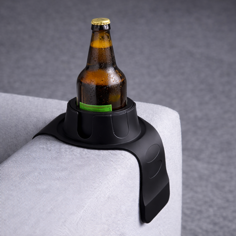 Podstawka na kieliszek/kubek czarna NELIPS