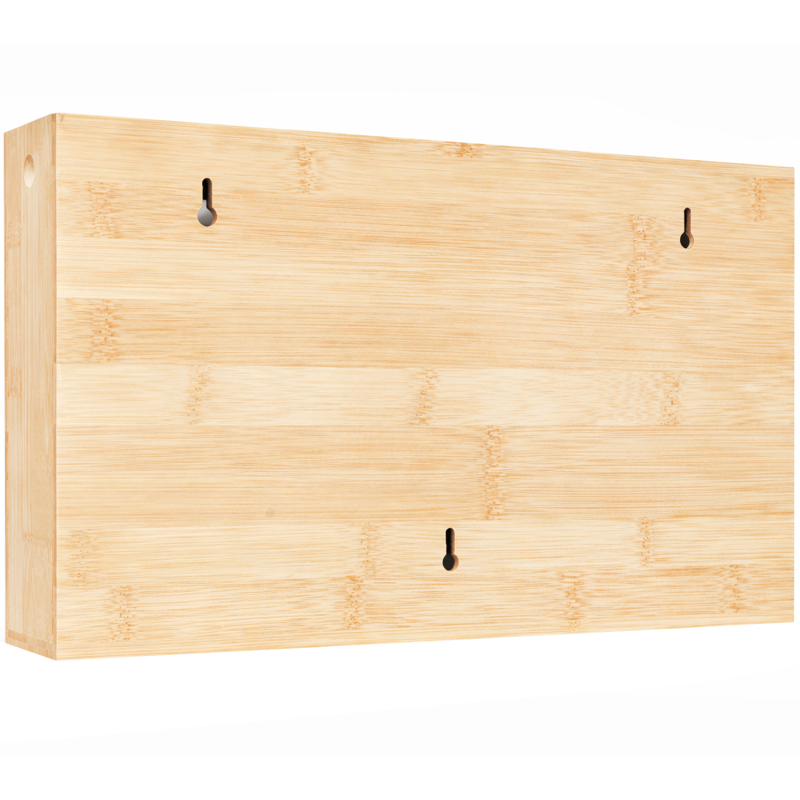 Bambusowy pojemnik na folie aluminiową WELLHAUS