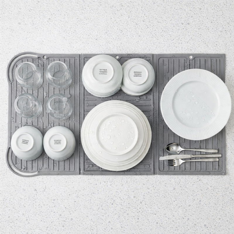 Mata silikonowa do osuszania naczyń WELLHAUS