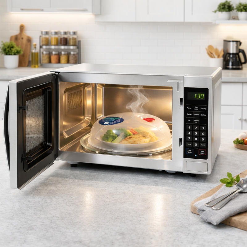 Pokrywka do mikrofali (PP) 29 cm WELLHAUS