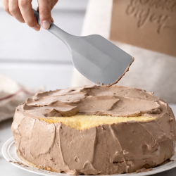 Szpatułka kuchenna silikonowa - szara WELLHAUS