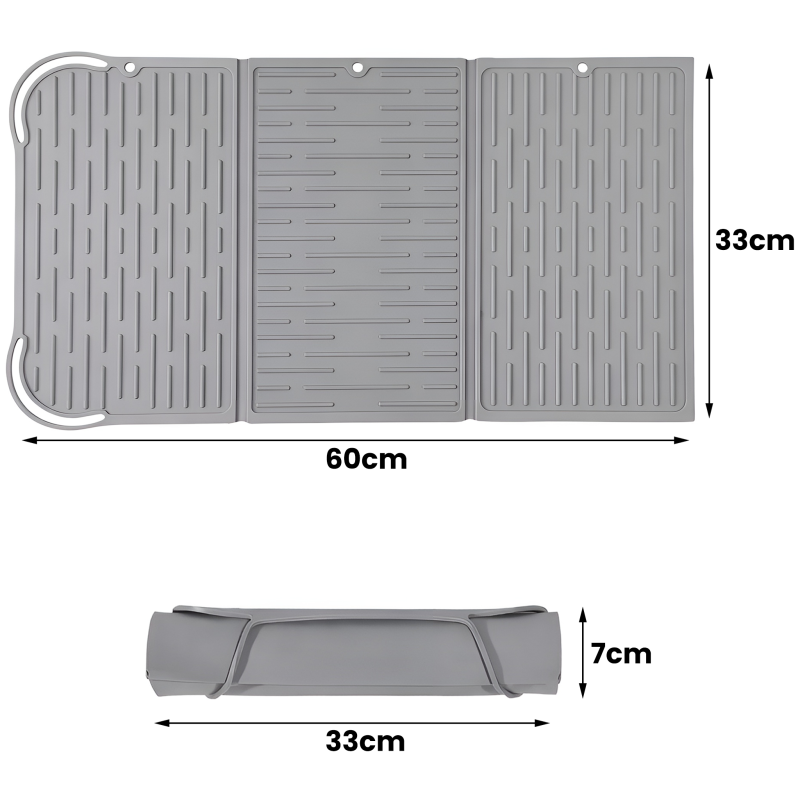 Mata silikonowa do osuszania naczyń WELLHAUS
