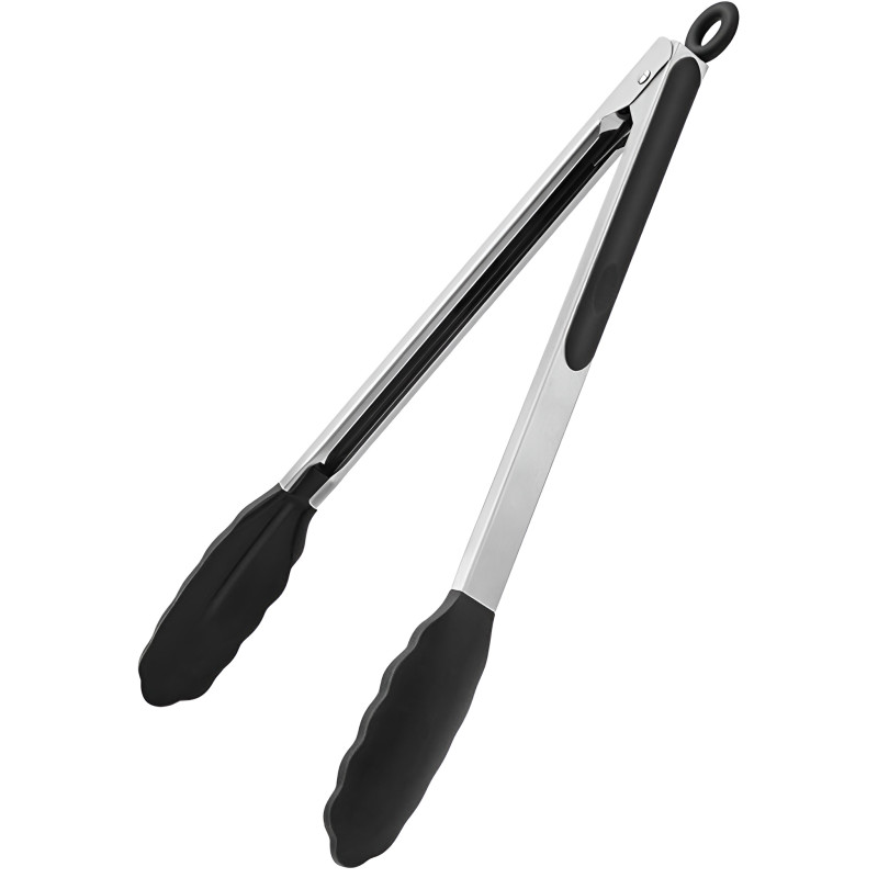 Szczypce kuchenne czarne WELLHAUS