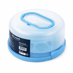 Pojemnik na ciasto QZ2025 niebieski 30x26,5x15,3 WELLHAUS