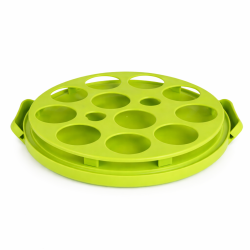 Pojemnik na ciasto QZ2025 zielony 30x26,5x15,3 cm WELLHAUS