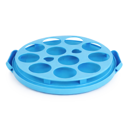 Pojemnik na ciasto QZ2025 niebieski 30x26,5x15,3 WELLHAUS