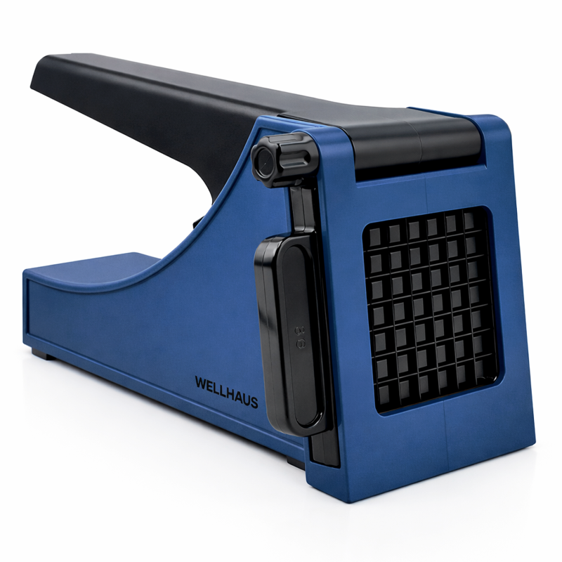 Krajalnica do frytek/warzyw granatowa WELLHAUS