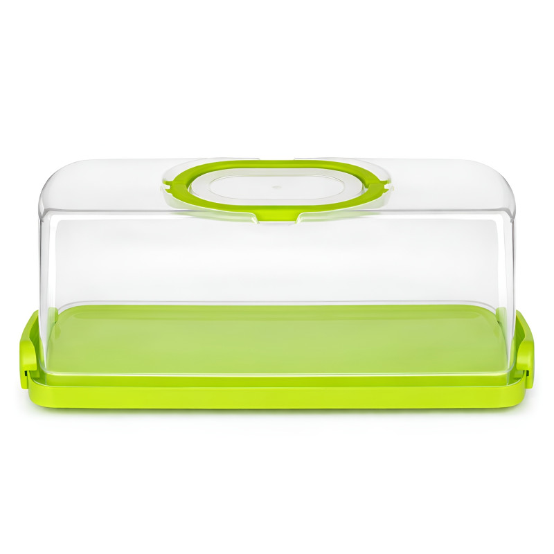 Pojemnik na ciasto QZ2022 zielony 36x16x13,3 cm WELLHAUS