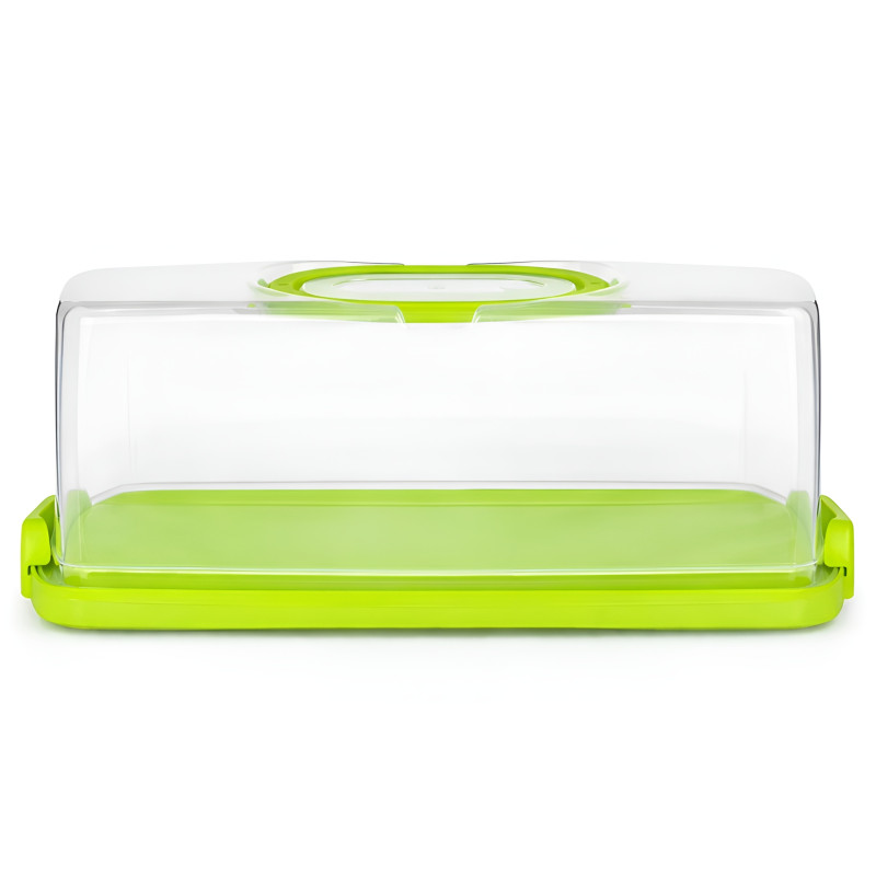 Pojemnik na ciasto QZ2022 zielony 36x16x13,3 cm WELLHAUS