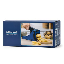 Krajalnica do frytek/warzyw granatowa WELLHAUS