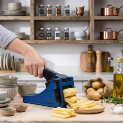 Krajalnica do frytek/warzyw granatowa WELLHAUS