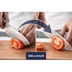 Ostrzałka do noży z 3 otworami czarna WELLHAUS