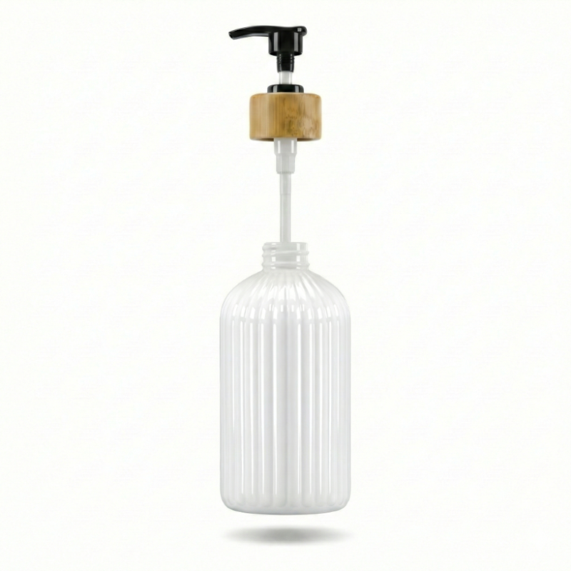Butelka na mydło/szampon 500ml biała błyszcząca WELLHAUS