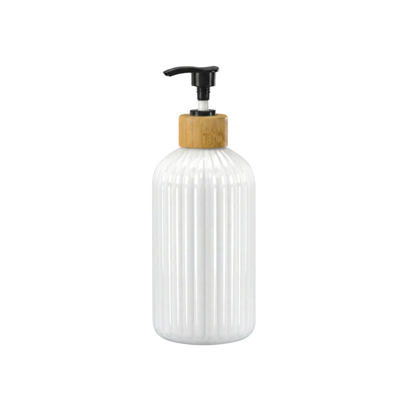 Butelka na mydło/szampon 500ml biała błyszcząca WELLHAUS