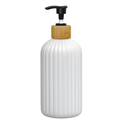 Butelka na mydło/szampon 500ml biały mat WELLHAUS