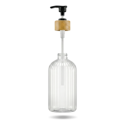 Butelka na mydło/szampon 500ml przeźroczysta WELLHAUS