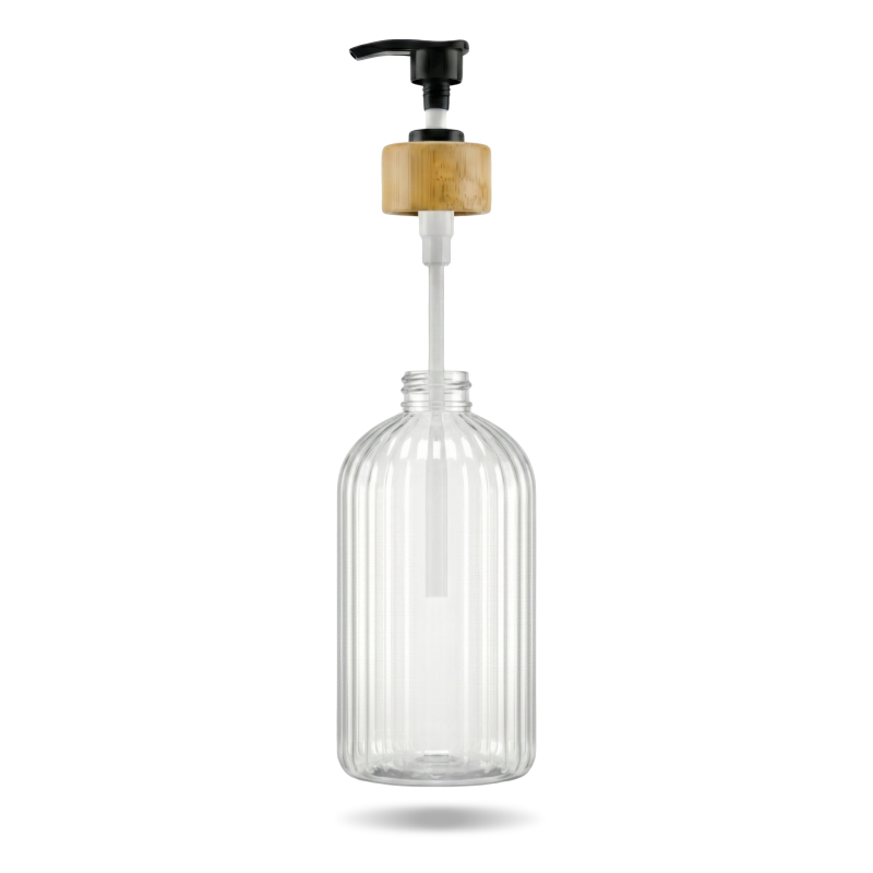 Butelka na mydło/szampon 500ml przeźroczysta WELLHAUS