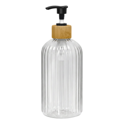 Butelka na mydło/szampon 500ml przeźroczysta WELLHAUS