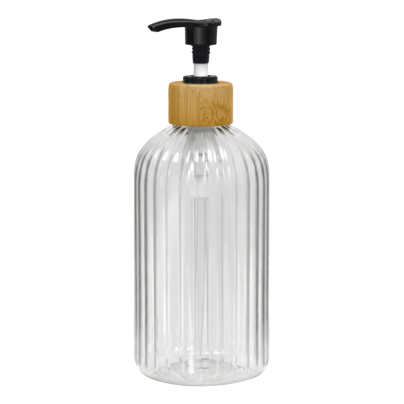 Butelka na mydło/szampon 500ml przeźroczysta WELLHAUS