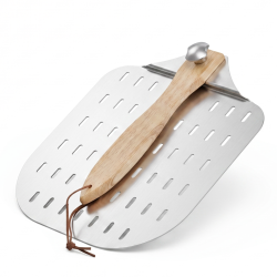 Perforowana łopatka do pizzy aluminiowa z otworami (Typ D) WELLHAUS