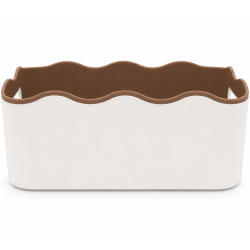 Uniwersalny organizer 19x3,6x8,6cm brązowy WELLHAUS