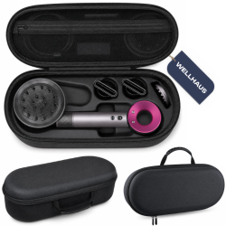 Podróżne etui na suszarki i akcesoria Dyson czarne WELLHAUS