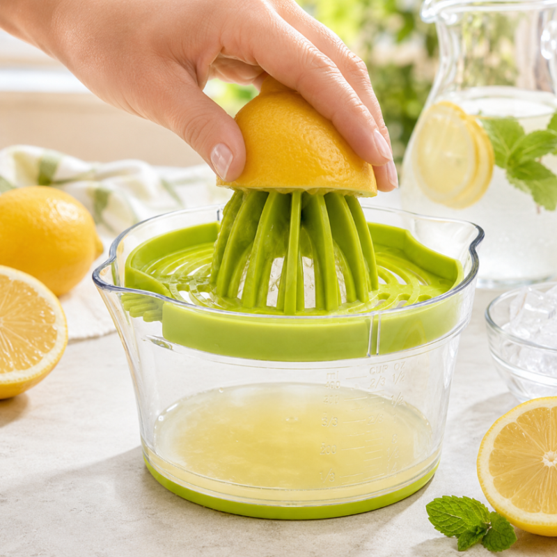 Ręczna wyciskarka do cytrusów z pojemnikiem 400ml WELLHAUS