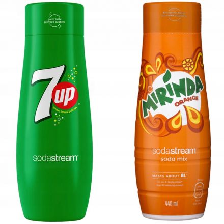 Zestaw syropów Soda Stream Mirinda 7UP